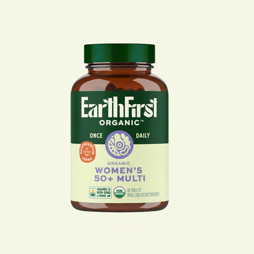 Women's 50+ Multi Once Daily - EarthFirst Organic